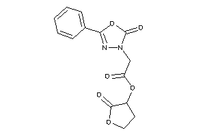 2-(2-keto-5-phenyl-1,3,4-oxadiazol-3-yl)acetic Acid (2-ketotetrahydrofuran-3-yl) Ester