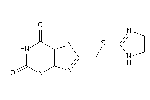 Image of 8-[(1H-imidazol-2-ylthio)methyl]-7H-xanthine