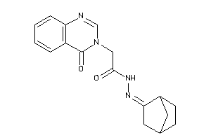 2-(4-ketoquinazolin-3-yl)-N-(norbornan-2-ylideneamino)acetamide