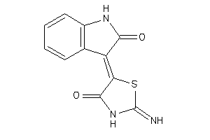 Image of 2-imino-5-(2-ketoindolin-3-ylidene)thiazolidin-4-one
