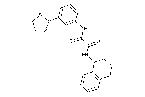 N'-[3-(1,3-dithiolan-2-yl)phenyl]-N-tetralin-1-yl-oxamide