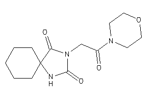 3-(2-keto-2-morpholino-ethyl)-1,3-diazaspiro[4.5]decane-2,4-quinone