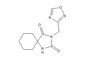 Image of 3-(1,2,4-oxadiazol-3-ylmethyl)-1,3-diazaspiro[4.5]decane-2,4-quinone
