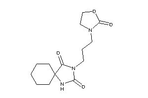 3-[3-(2-ketooxazolidin-3-yl)propyl]-1,3-diazaspiro[4.5]decane-2,4-quinone