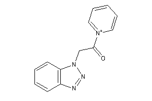 2-(benzotriazol-1-yl)-1-pyridin-1-ium-1-yl-ethanone