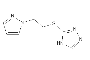 3-(2-pyrazol-1-ylethylthio)-4H-1,2,4-triazole