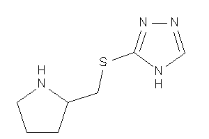 Image of 3-(pyrrolidin-2-ylmethylthio)-4H-1,2,4-triazole