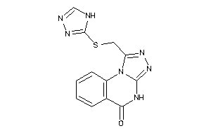 1-[(4H-1,2,4-triazol-3-ylthio)methyl]-4H-[1,2,4]triazolo[4,3-a]quinazolin-5-one