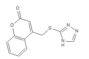 Image of 4-[(4H-1,2,4-triazol-3-ylthio)methyl]coumarin