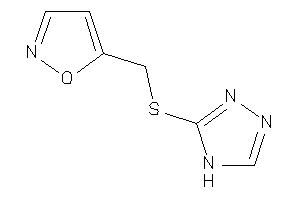 Image of 5-[(4H-1,2,4-triazol-3-ylthio)methyl]isoxazole