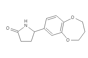 Image of 5-(3,4-dihydro-2H-1,5-benzodioxepin-7-yl)-2-pyrrolidone