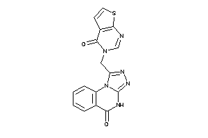 Image of 3-[(5-keto-4H-[1,2,4]triazolo[4,3-a]quinazolin-1-yl)methyl]thieno[2,3-d]pyrimidin-4-one