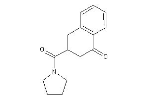 3-(pyrrolidine-1-carbonyl)tetralin-1-one