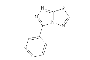 3-(3-pyridyl)-[1,2,4]triazolo[3,4-b][1,3,4]thiadiazole