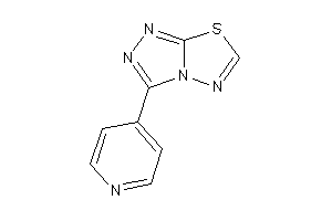 Image of 3-(4-pyridyl)-[1,2,4]triazolo[3,4-b][1,3,4]thiadiazole
