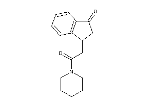 3-(2-keto-2-piperidino-ethyl)indan-1-one