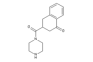 3-(piperazine-1-carbonyl)tetralin-1-one