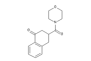 3-(morpholine-4-carbonyl)tetralin-1-one