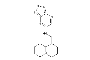 Image of Furazano[3,4-b]pyrazin-6-yl(quinolizidin-1-ylmethyl)amine