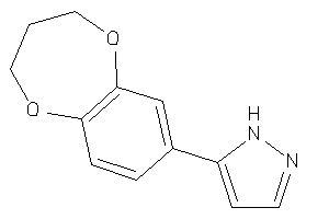 Image of 5-(3,4-dihydro-2H-1,5-benzodioxepin-7-yl)-1H-pyrazole