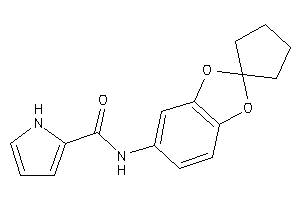 N-spiro[1,3-benzodioxole-2,1'-cyclopentane]-5-yl-1H-pyrrole-2-carboxamide