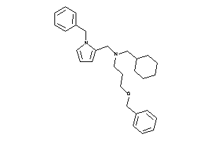 3-benzoxypropyl-[(1-benzylpyrrol-2-yl)methyl]-(cyclohexylmethyl)amine