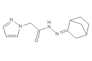 Image of N-(norbornan-2-ylideneamino)-2-pyrazol-1-yl-acetamide