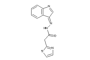 N-(indol-3-ylideneamino)-2-thiazol-2-yl-acetamide