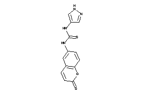 1-(2-ketochromen-6-yl)-3-(1H-pyrazol-4-yl)urea