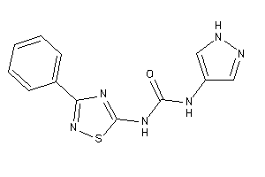 1-(3-phenyl-1,2,4-thiadiazol-5-yl)-3-(1H-pyrazol-4-yl)urea
