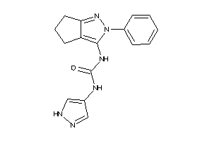 1-(2-phenyl-5,6-dihydro-4H-cyclopenta[c]pyrazol-3-yl)-3-(1H-pyrazol-4-yl)urea