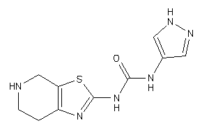 1-(1H-pyrazol-4-yl)-3-(4,5,6,7-tetrahydrothiazolo[5,4-c]pyridin-2-yl)urea