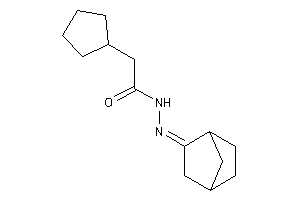 Image of 2-cyclopentyl-N-(norbornan-2-ylideneamino)acetamide