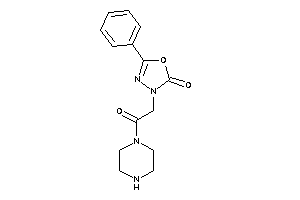 Image of 3-(2-keto-2-piperazino-ethyl)-5-phenyl-1,3,4-oxadiazol-2-one