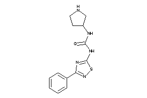1-(3-phenyl-1,2,4-thiadiazol-5-yl)-3-pyrrolidin-3-yl-urea