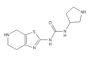 Image of 1-pyrrolidin-3-yl-3-(4,5,6,7-tetrahydrothiazolo[5,4-c]pyridin-2-yl)urea