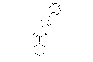 Image of N-(3-phenyl-1,2,4-thiadiazol-5-yl)piperazine-1-carboxamide