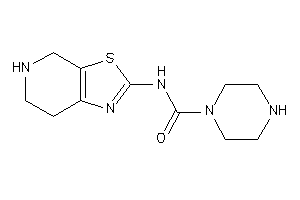 N-(4,5,6,7-tetrahydrothiazolo[5,4-c]pyridin-2-yl)piperazine-1-carboxamide