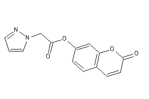 2-pyrazol-1-ylacetic Acid (2-ketochromen-7-yl) Ester