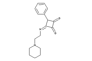 3-phenyl-4-(2-piperidinoethylimino)cyclobutane-1,2-quinone