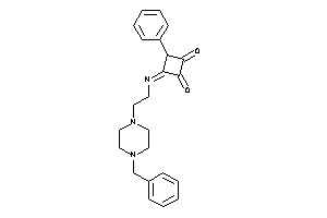 Image of 3-[2-(4-benzylpiperazino)ethylimino]-4-phenyl-cyclobutane-1,2-quinone