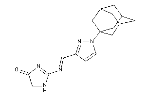 2-[[1-(1-adamantyl)pyrazol-3-yl]methyleneamino]-2-imidazolin-4-one