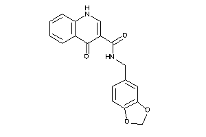 4-keto-N-piperonyl-1H-quinoline-3-carboxamide