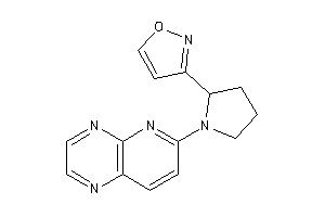 Image of 3-(1-pyrido[2,3-b]pyrazin-6-ylpyrrolidin-2-yl)isoxazole