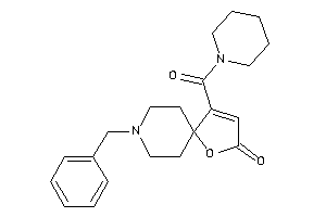 8-benzyl-4-(piperidine-1-carbonyl)-1-oxa-8-azaspiro[4.5]dec-3-en-2-one