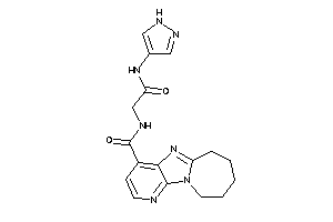 N-[2-keto-2-(1H-pyrazol-4-ylamino)ethyl]BLAHcarboxamide