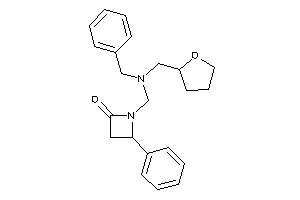 1-[[benzyl(tetrahydrofurfuryl)amino]methyl]-4-phenyl-azetidin-2-one