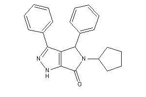 Image of 5-cyclopentyl-3,4-diphenyl-1,4-dihydropyrrolo[3,4-c]pyrazol-6-one