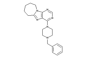 4-(4-benzylpiperazino)-7,8,9,10-tetrahydro-6H-purino[9,8-a]azepine