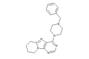 4-(4-benzylpiperazino)-6,7,8,9-tetrahydropurino[9,8-a]pyridine